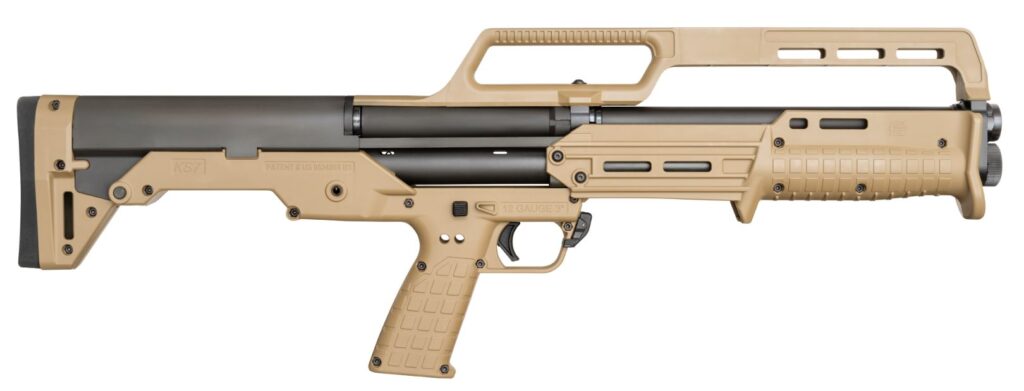 Keltec KS7 12 GA KS-7 KSG Kel-Tec Tan 6+1 Capacity KS7TAN