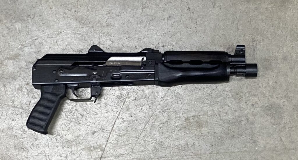 Zastava PAP92 AK 47 Dark Wood Draco Pistol 762×39 10″ ZPAP92