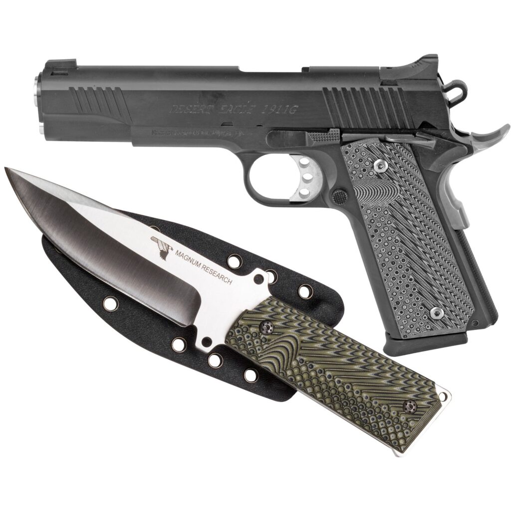 Magnum Research Desert Eagle 1911 10mm W/ Knife 1911G DE1911G10-K