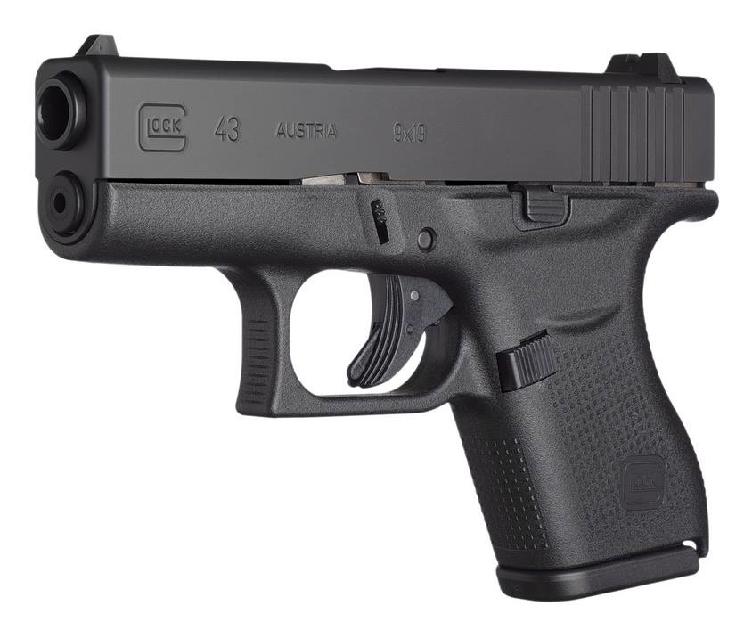 Glock Model 43 9mm Night Sights 6 Round Capacity UI4350701