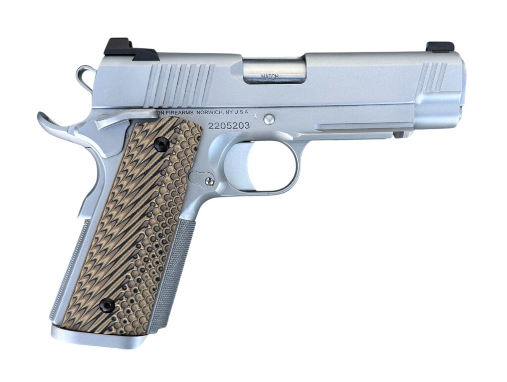 Factory Blem/ Sample Dan Wesson Specialist Commander 45 ACP Stainless 4.25″ Barrel 01809