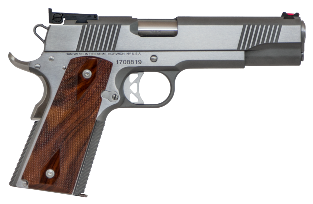 Dan Wesson Pointman Nine 9mm 1911 Stainless Steel 5″ Barrel 01942