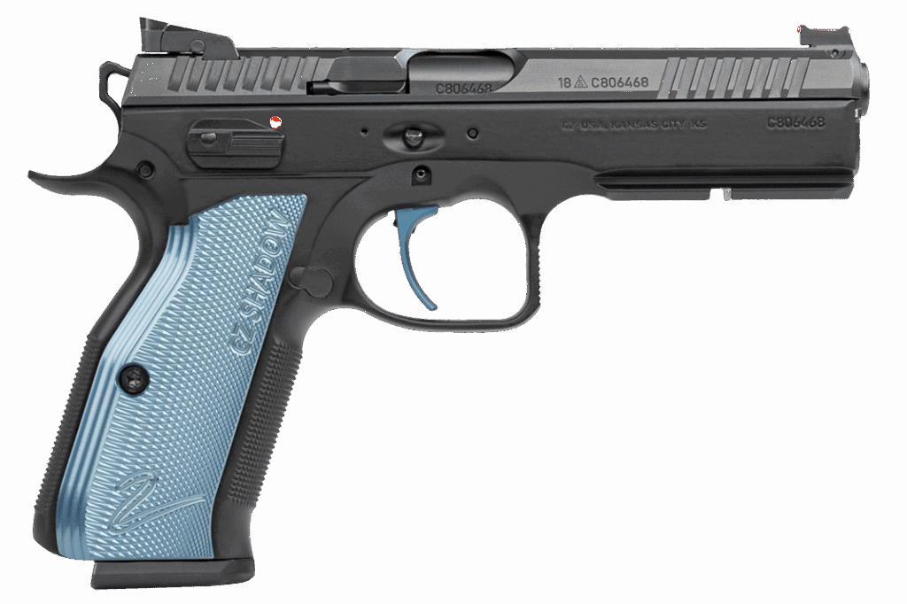 CZ 75 Shadow 2 Blue Single Action Only 9mm 91245