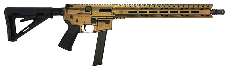 Diamondback DB9 9mm Bronze MLok Handguard 16″ Barrel DB9RMLBB