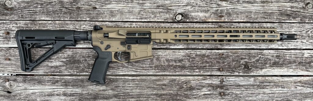 Radian Model 1 223 Wylde 16″ Barrel Radian Brown MLok Handguard R0044