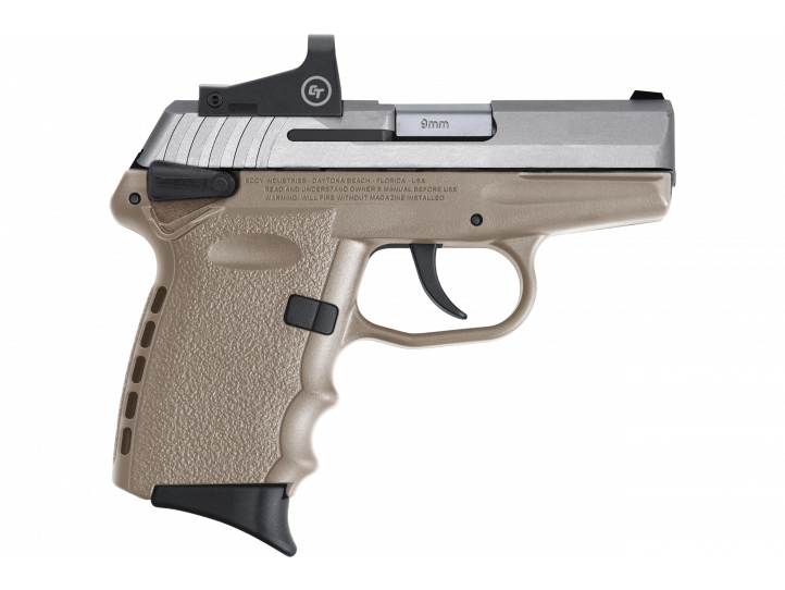 SCCY CPX1 9MM SS/FDE 10+1 MS REDDOT CPX-1 CPX-1TTDERD