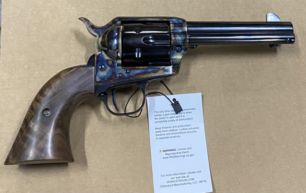Standard Manufacturing Single Action Revolver 45 Colt 4.75″ SAR4CC2
