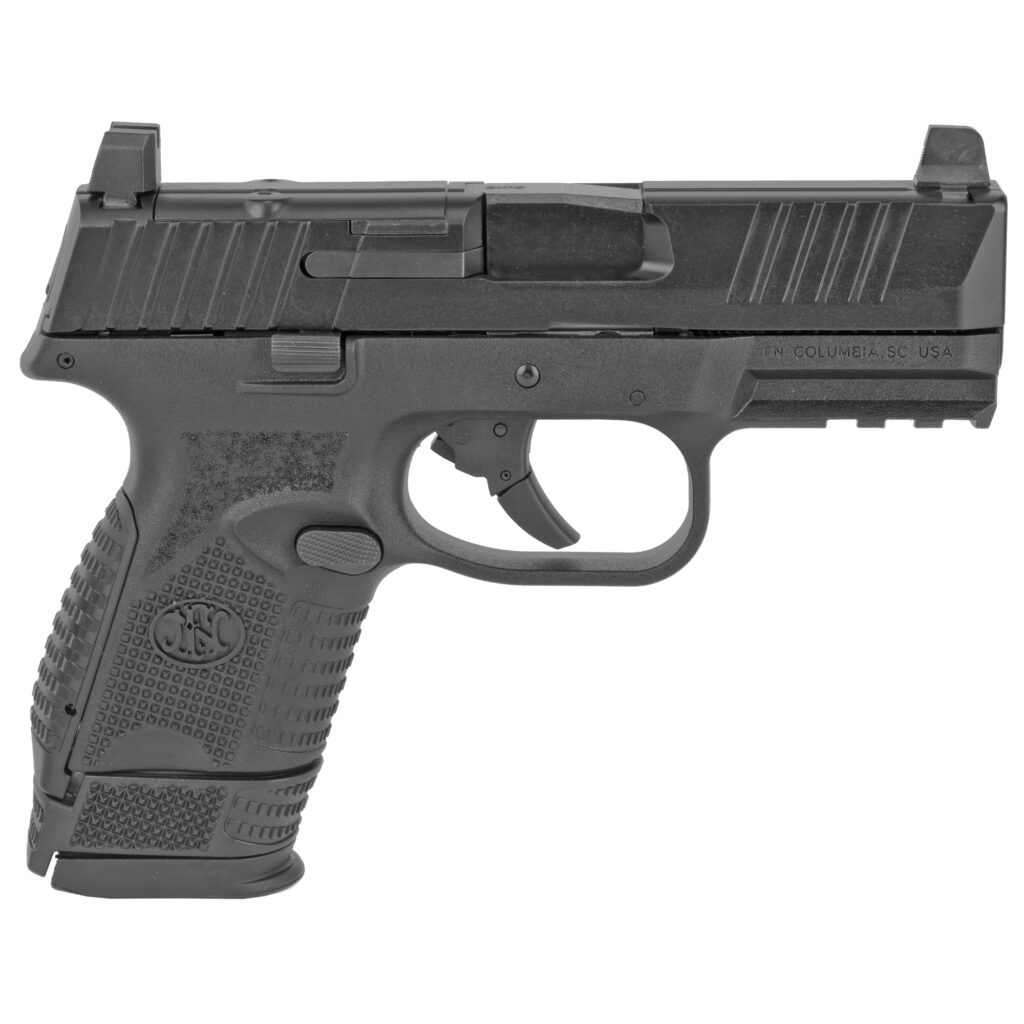 FN 509 Compact MRD Black 15+1 Capacity 3.7″ 9mm Pistol – Blue/Black, 3.7″ Barrel, 15+1 Rounds, Polymer Grips – 66100571