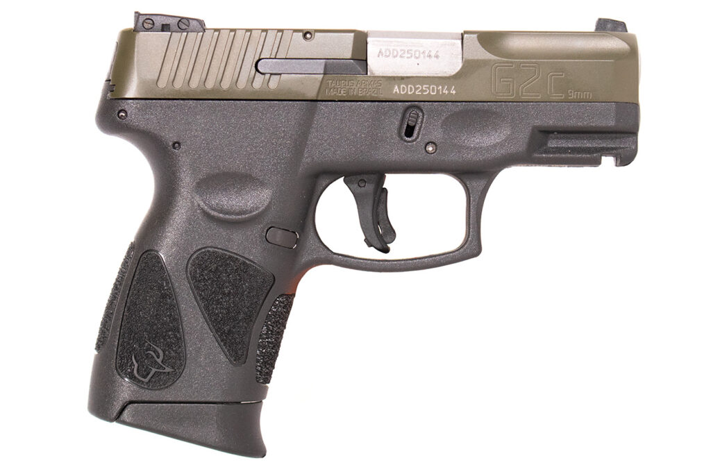 Taurus G2C 9mm OD Green 12 Round Capacity 1-G2C93B-12