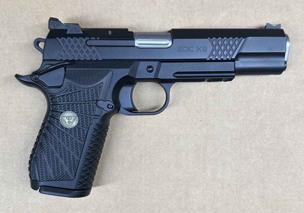 Pre Owned Wilson Combat EDC X9LS 9mm 5″ Barrel 1911 2011 X9 EDCX-LPR-9A