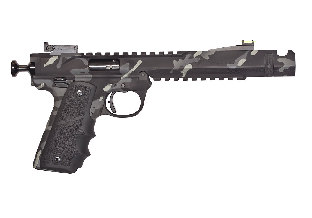 Volquartsen Black Mamba 22 LR Black Camo 6″ Barrel VF4M-0018
