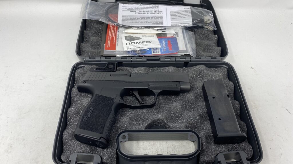 Used Sig Sauer P365XL Wilson Combat Grip Module – 9mm Optics Ready
