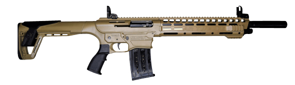 PW ARMS AR-12 Pro A2 Desert Tan 12 Gauge 20″ 3″ 5+1 Panzer AR12 AR12PSDT
