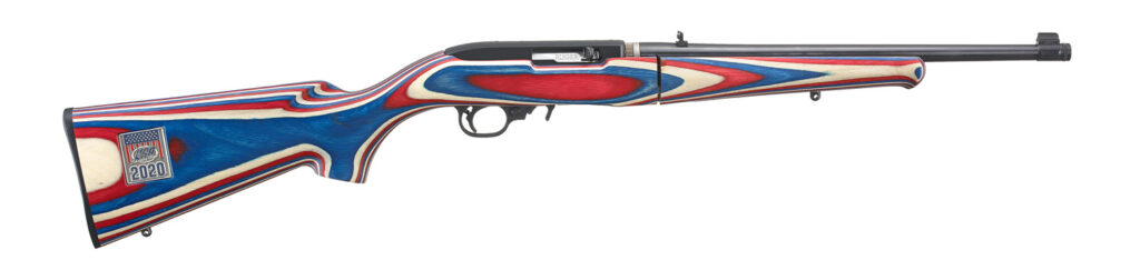 Ruger 10/22 22 LR Take Down TALO Model Red White Blue 31126