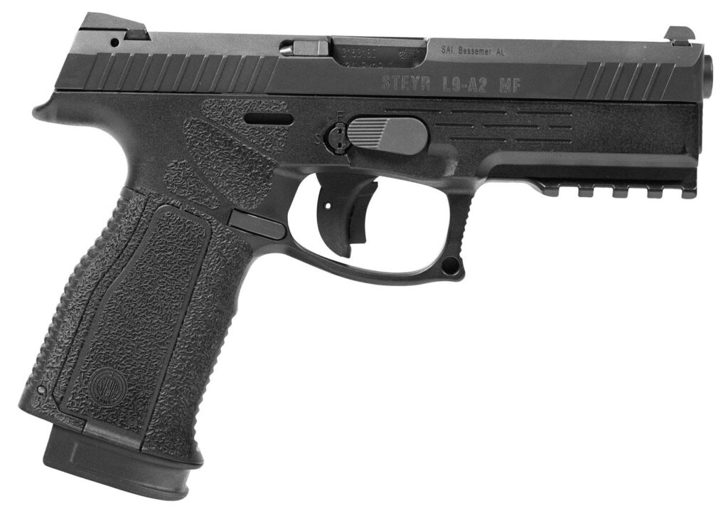 Steyr L9-A2 MF – 9mm Full-Size Pistol, Modular Frame