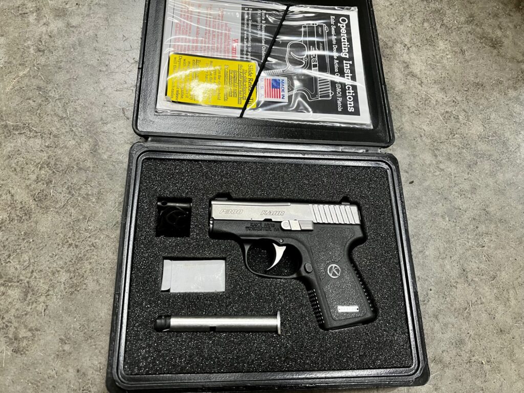 Kahr Arms P380 .380 ACP 2.5″ 7rd P380 Kahr Arms P380 – USED!