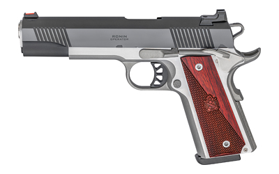 Used Springfield Armory Ronin 1911 9mm – Two-Tone Finish, Match Barrel, Wood Grips