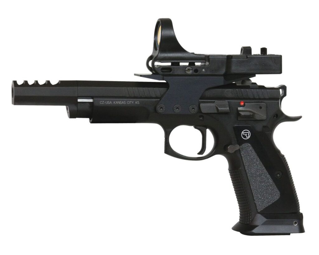 Pre Owned CZ 75 TS Czechmate 9mm 6- Mags 2- Barrels & Extras