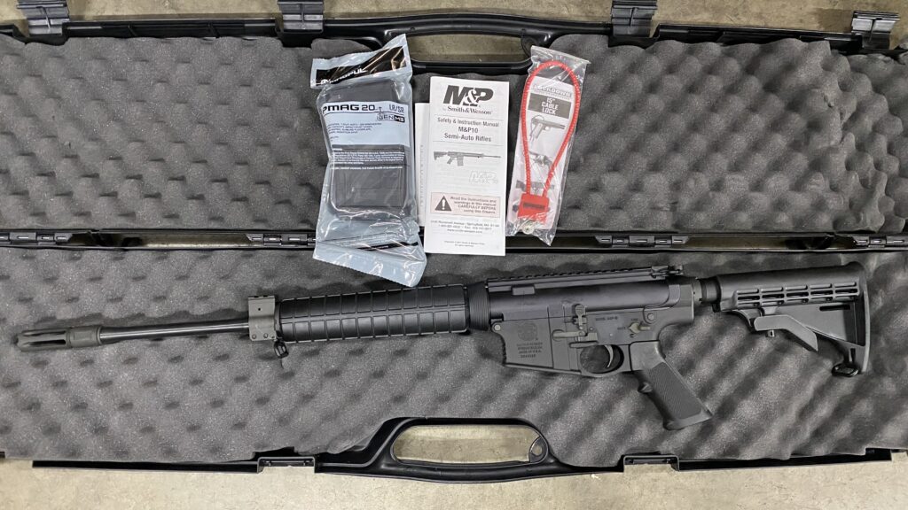 Smith & Wesson M&P10 – .308 Win Semi-Auto Rifle with SIG Sauer Tango-MSR Scope & Bipod