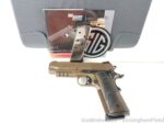 USED Sig Sauer Spartan Carry 1911 45 Auto / ACP 4.2″ 3-8 rd Magazines Only 1 Available  1911CAR-45-SPARTANII - View 1