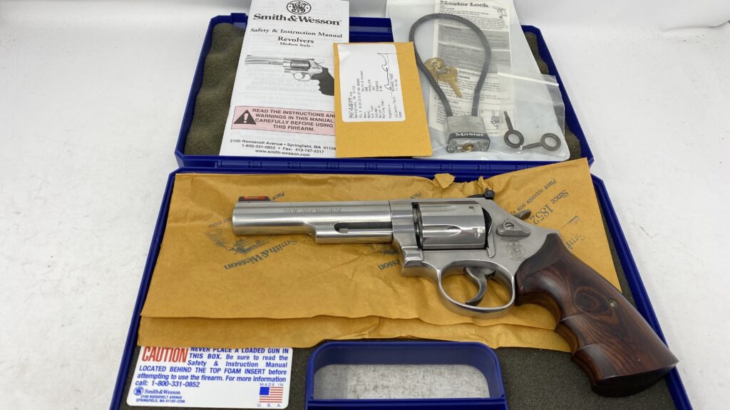 Smith & Wesson 686-6 .357 Mag 5″ 7 shot 686 164284 rare variant!