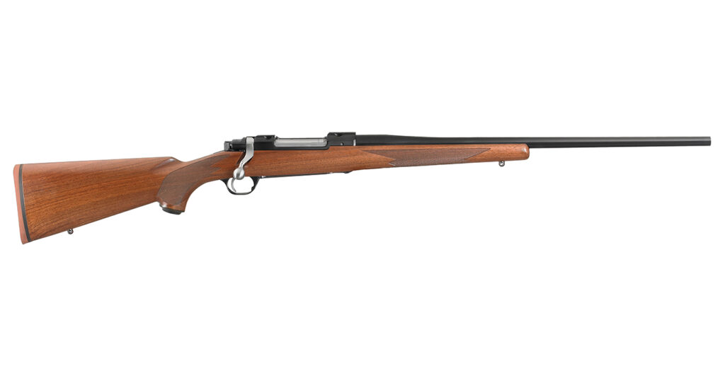 Ruger M77 Hawkeye Standard 257 Roberts 22″ Barrel Walnut Stock 37115