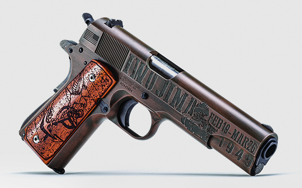Auto Ordnance 1911 75th Anniversary Iwo Jima Tribute 45 ACP 1911BKOWC6