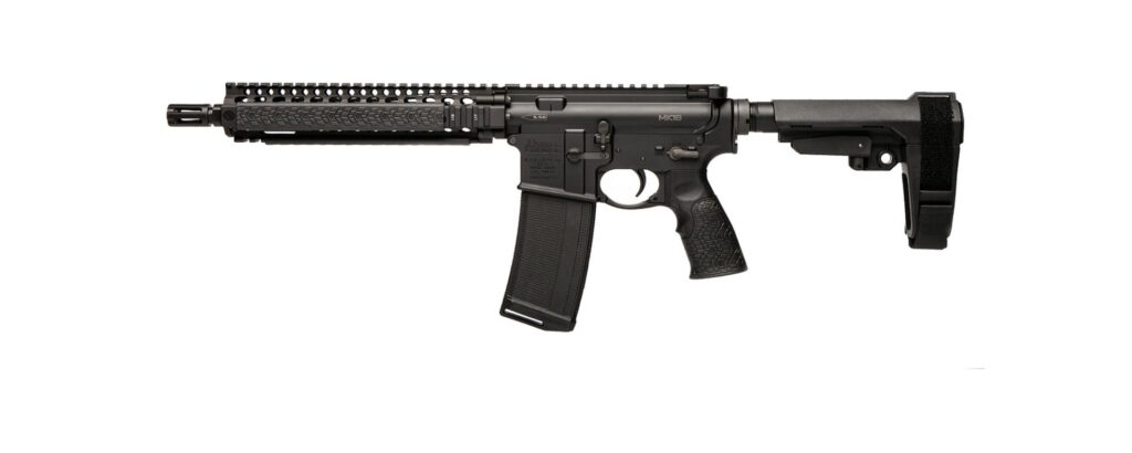 Daniel Defense DDM4 MK18 Carbine Pistol 556 Nato 10″ Barrel SBA3 Brace 02-088-01202