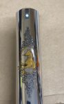 Used Colt Government 1911 38 Super Bright Stainless Steel Engraved O2091 - View 8