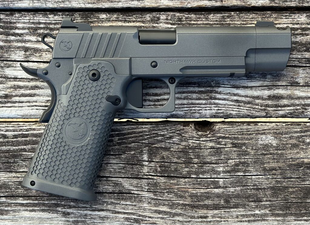 Nighthawk FireHawk 9mm Battle Worn Steel IOS Optics Ready Fire Hawk