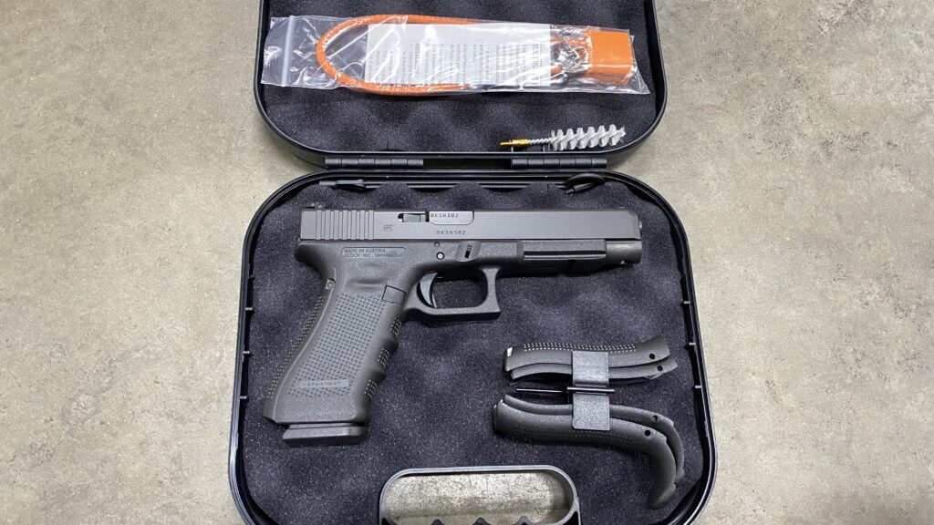 Glock 34 Gen 4 9mm Luger 5.3″ 17rd – used