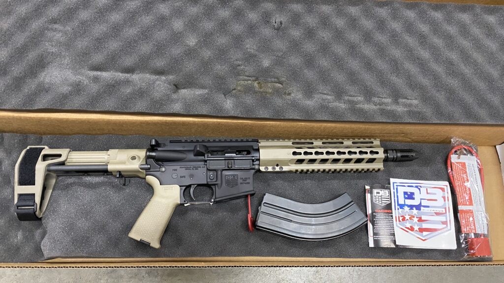 Diamondback Firearms Diamondback DB15 7.62×39 FDE DB15P47FDE10M