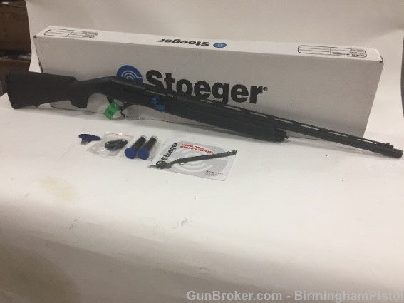 Stoeger M3K 12 ga BLK SYN/ BLUEACCENT 3″ 3-GUN 24″ 31855