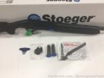 Stoeger M3K 12 ga BLK SYN/ BLUEACCENT 3″ 3-GUN 24″ 31855 - View 2