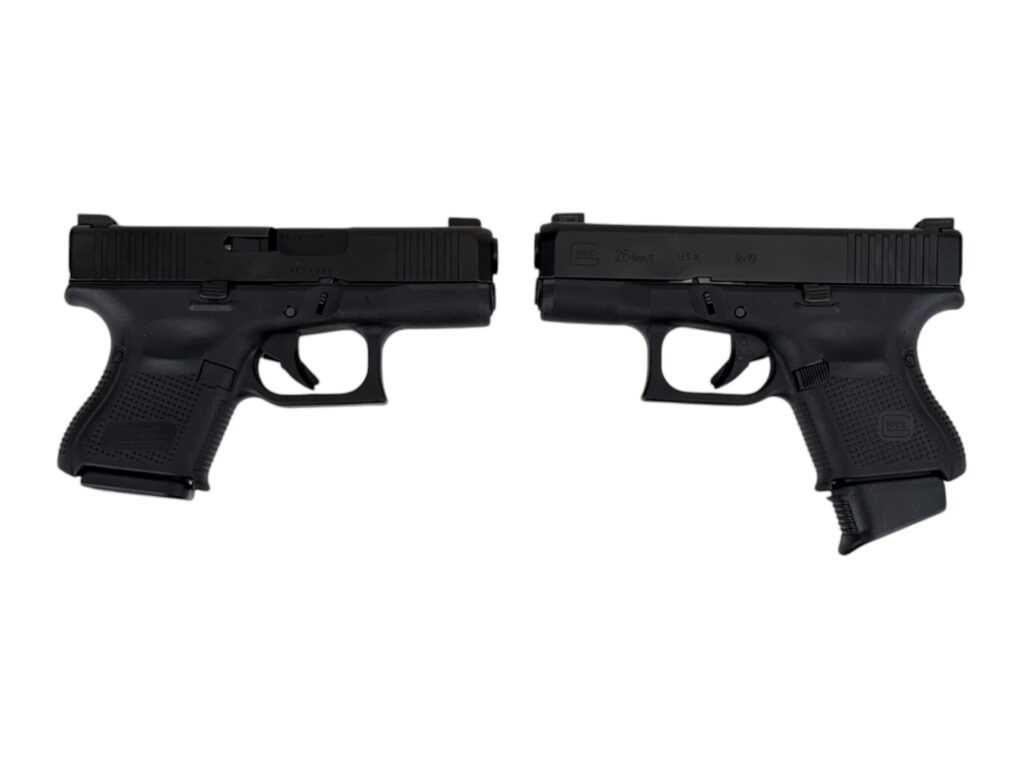 Police Trade Glock 26 Gen 5 9mm Ameriglo Night Sights 3- Mags