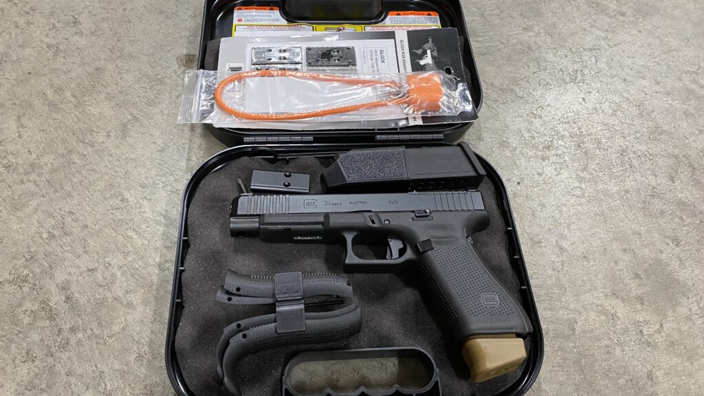 Glock 34 Gen 5 MOS 9mm Luger 3-17 rd Mags PA343S103MOS