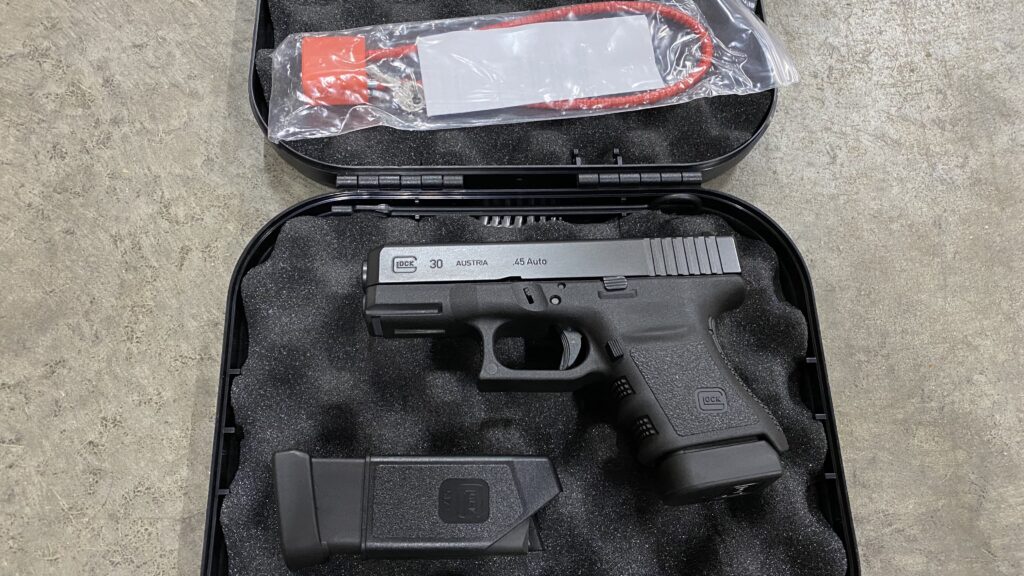 Glock 30SF Gen 3 45 ACP 3.78″ 10rd G30-SF CCW Original Box Discontinued