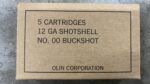 Winchester Military Grade 12GA 2.75-inch 00BK 9 Pellets 5rd boxes (sold in pack of 3) - View 1