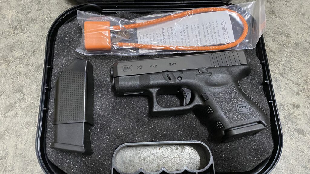 Glock 26 G26 Gen 3 9mm Luger 10 round – new!
