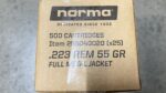 Norma Ammo TAC-223 .223 Rem 55Gr FMJ 500 Round Case 295040020 - View 2