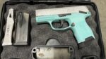 Sig Sauer P365 w/ manual safety – teal frame! 365-9-BXR3-MS - View 2