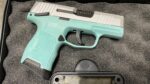 Sig Sauer P365 w/ manual safety – teal frame! 365-9-BXR3-MS - View 3