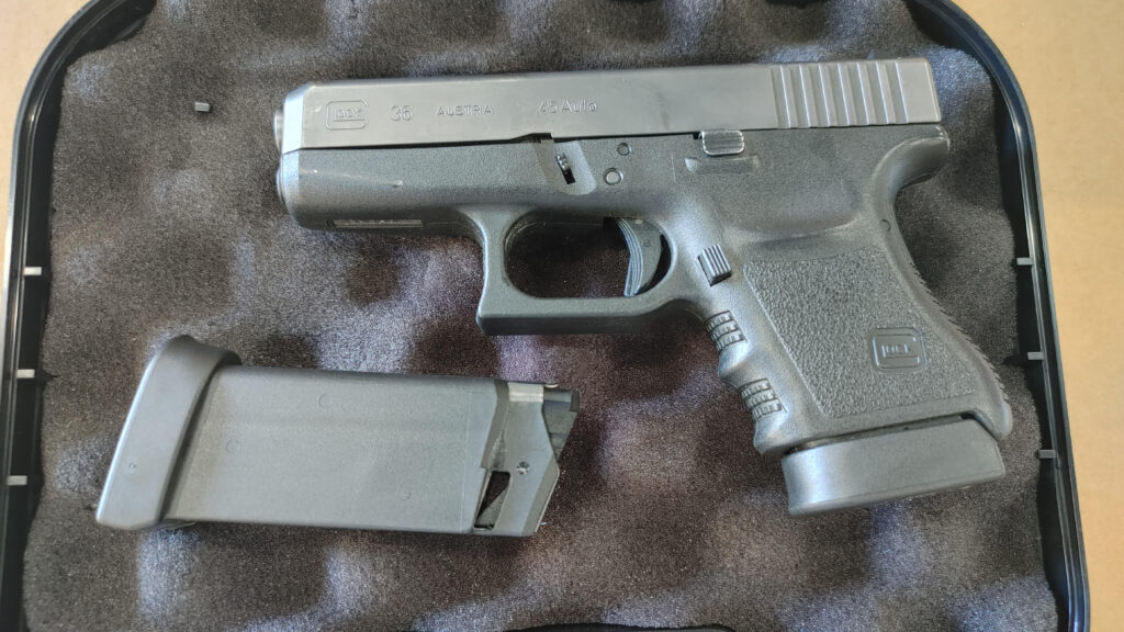 Glock 36 Gen 3 45 ACP 6rd 3.78″ Sub-Compact CCW Original Case