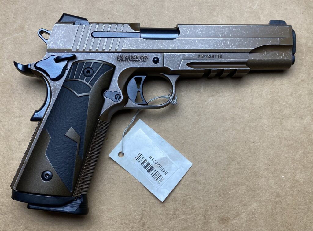 Sig Sauer 1911 Spartan .45 ACP – Bronze “Molon Labe” Edition