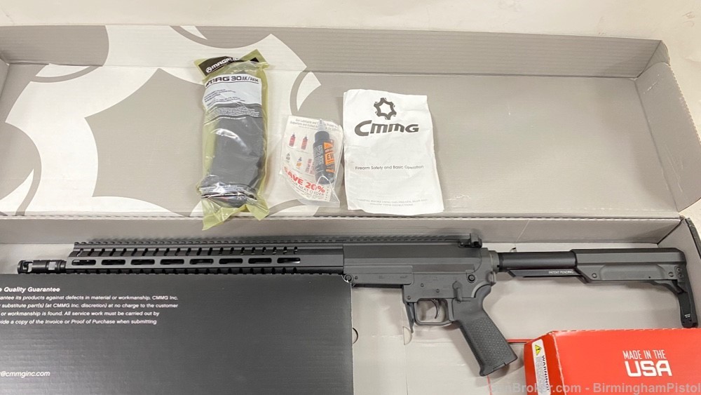 CMMG Resolute 300 Mk47 762×39 Graphite Black 16″ Barrel 76AFCA7-GB