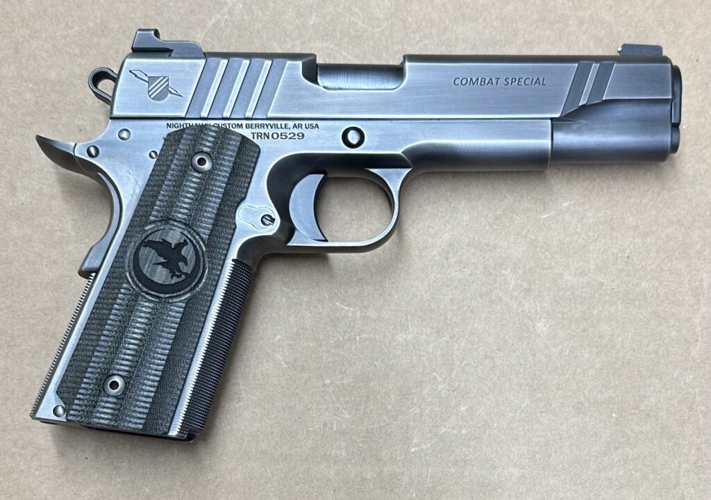 Nighthawk Custom Thunder Ranch 1911 45 ACP 5″ Barrel Smoked Nitride 0315