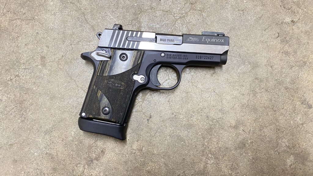 Sig Sauer P938 Equinox 9mm – Great Condition