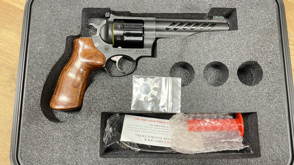 Ruger Custom Shop Super GP100 5.5″ 8 Shot 357 Mag 05065