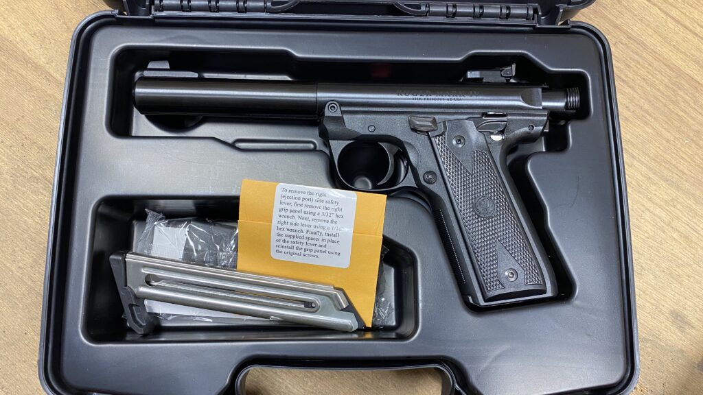 Ruger Mark IV 22/45 22 LR 5.5″ Barrel 40107 MK