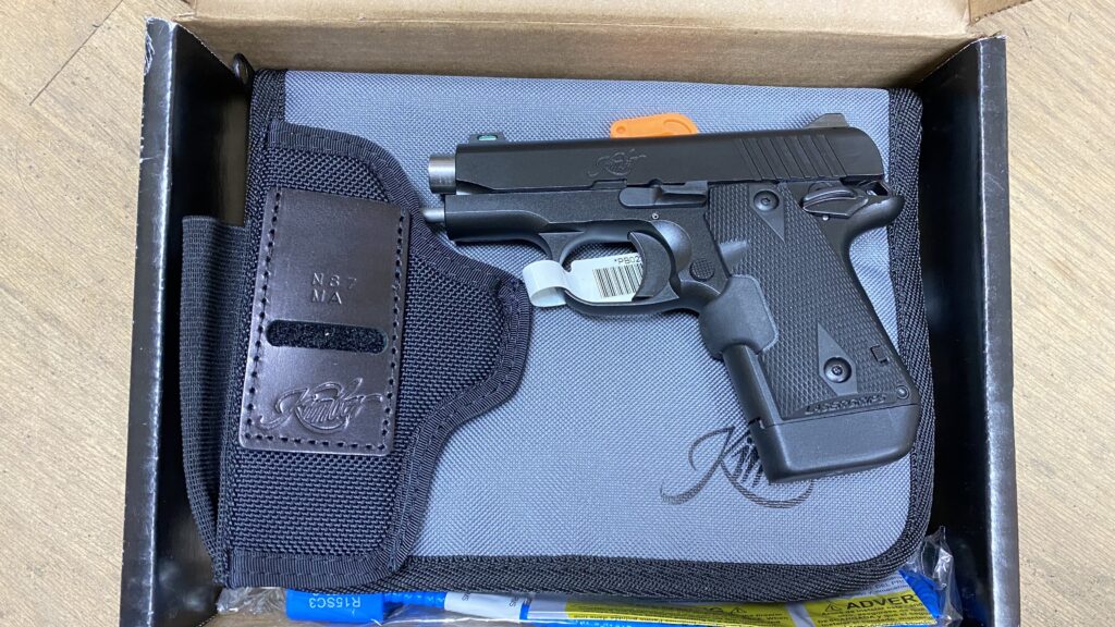 Kimber Micro 9 9mm w/ Crimson Trace Red Laser & Holster 3700548